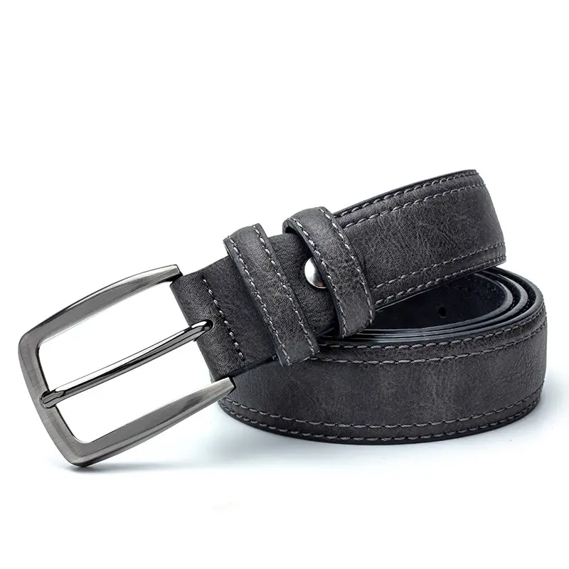 Men Vintage Belts For Jeans Luxury Split