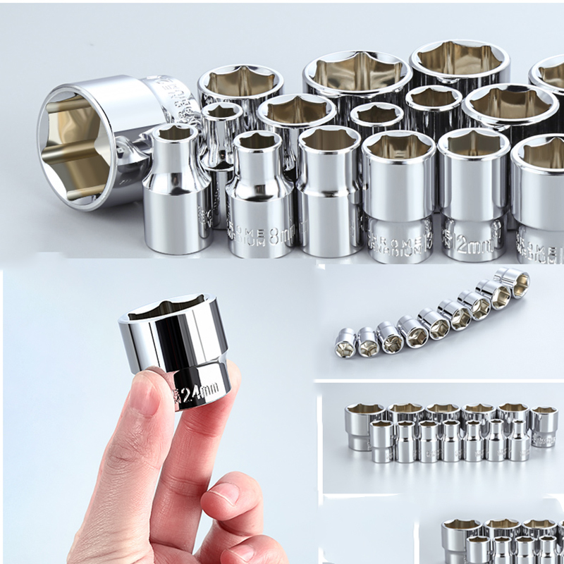 Auto repair tool ratchet quick socket wrench set — foto 6