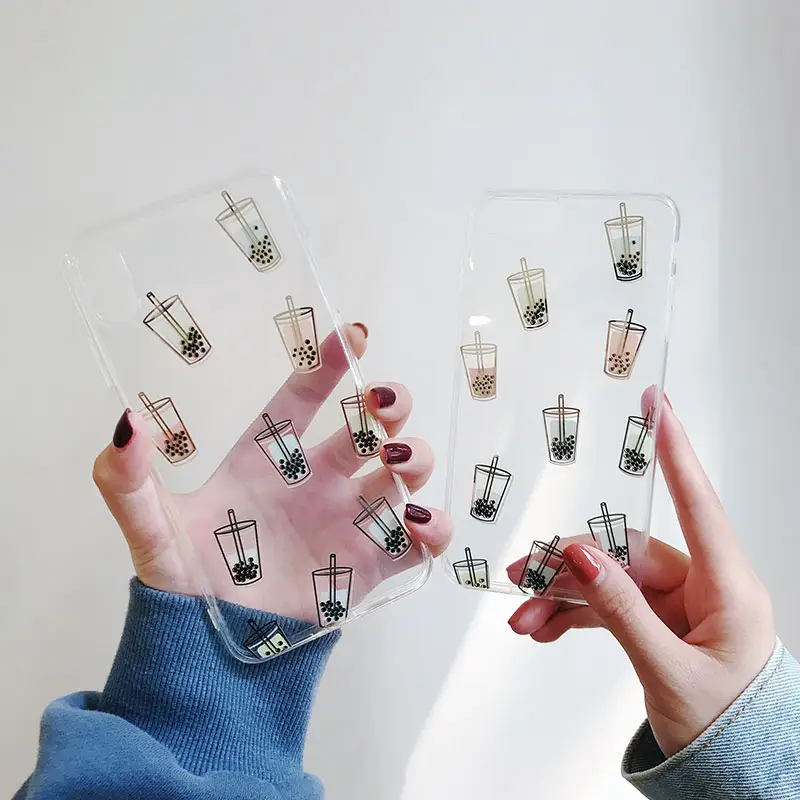 Creative pearl milk tea 8plus mobile phone