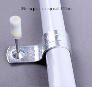 25mmpipe clamp nail100pcs