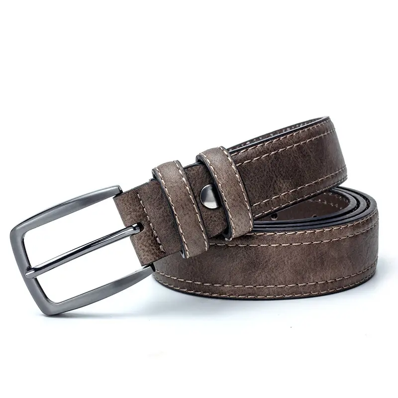 Men Vintage Belts For Jeans Luxury Split