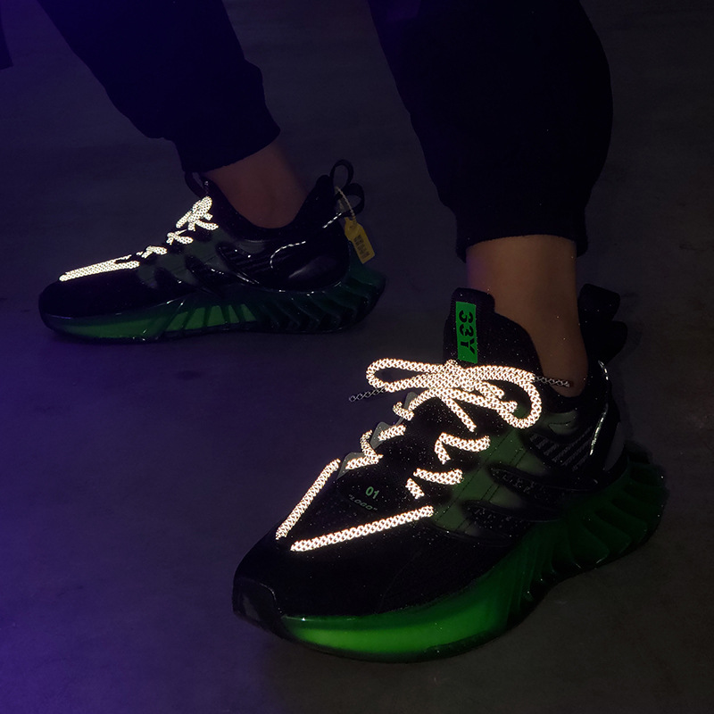 Men's Dynamic Contrast Sports Running Sneakers