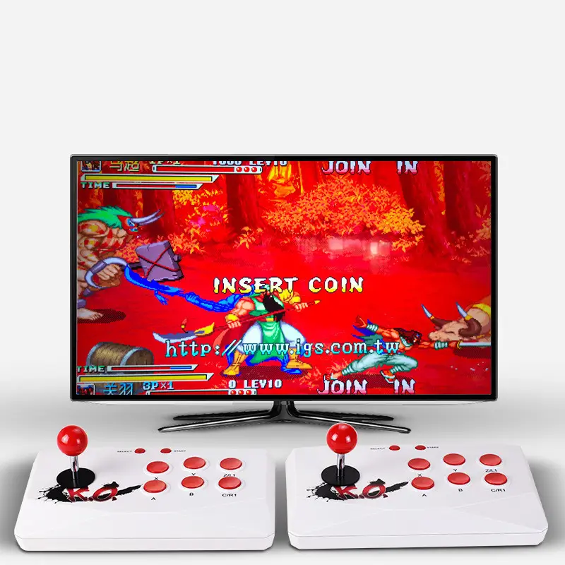 HD wireless double joystick game console fighting