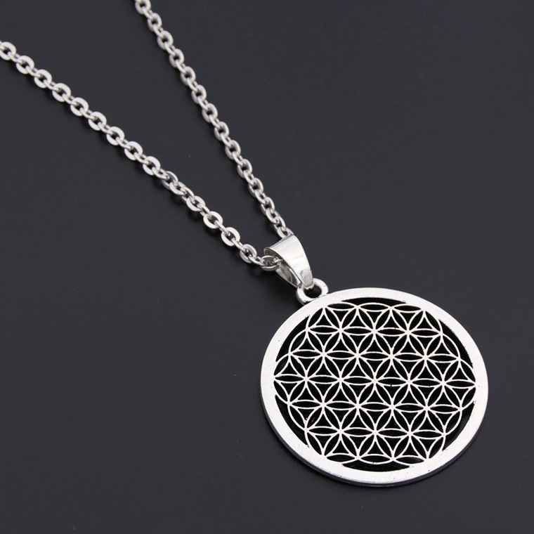 Merkaba Life Spirit Digital Secret Yoga Necklace