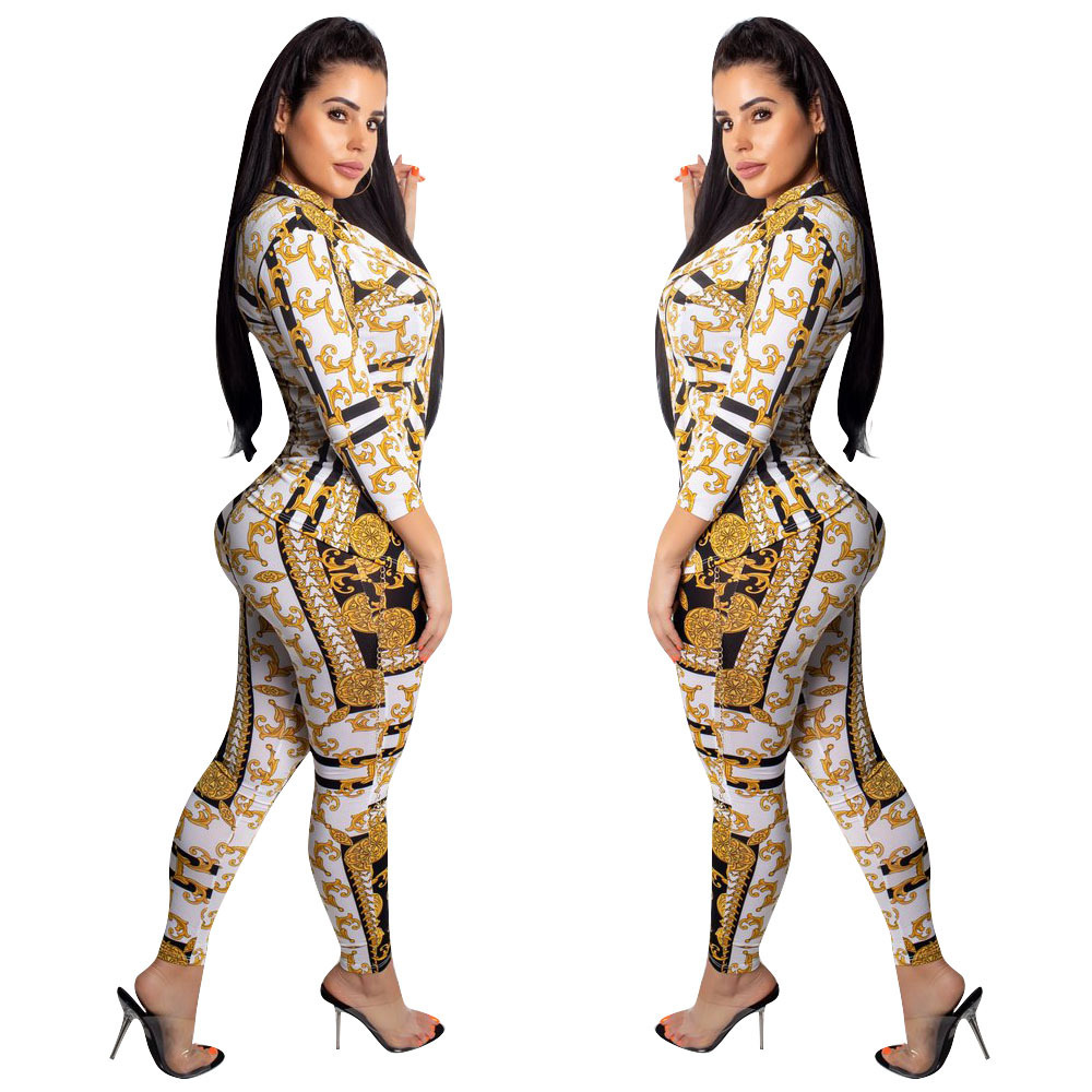  European and American women's 2-piece set