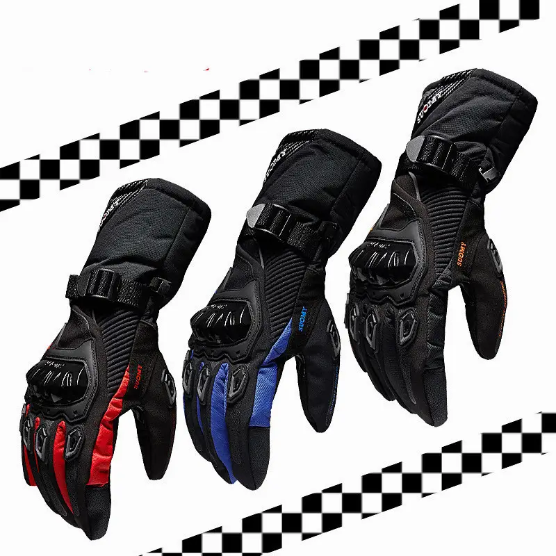 Winter motorcycle gloves keep warm, waterproof and cold