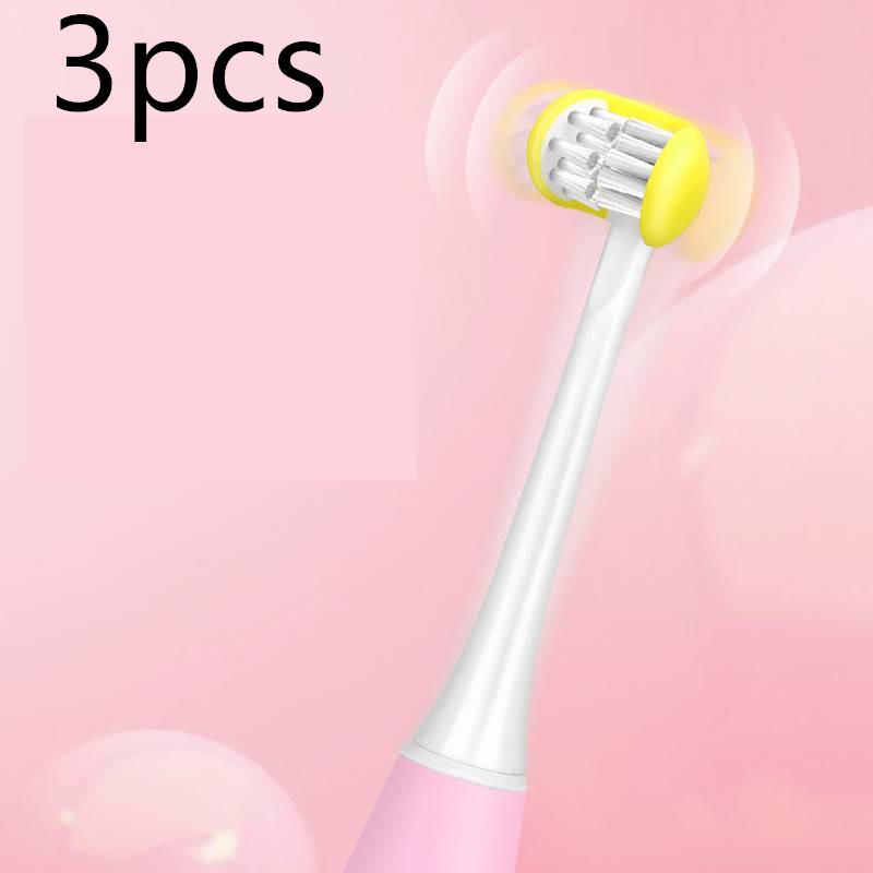 Yellow Brush head3pcs