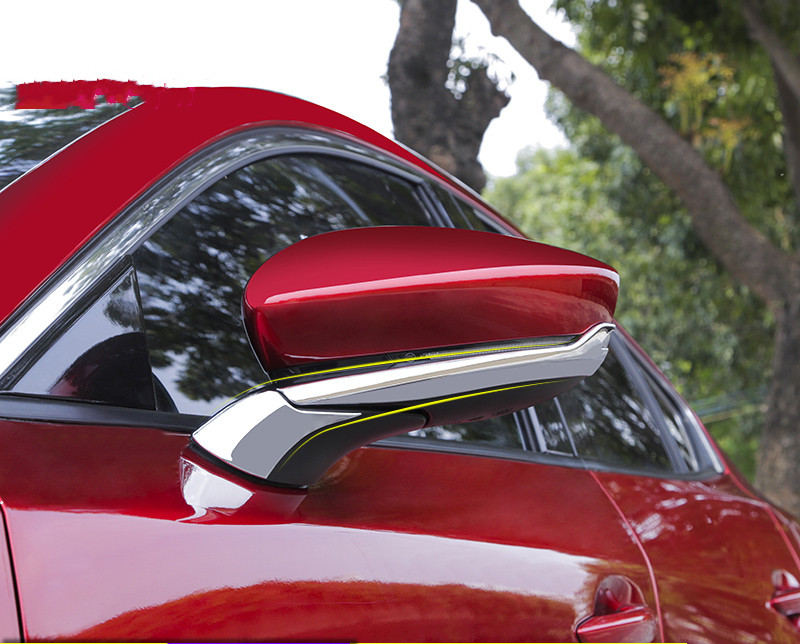 Mazda 3 Angkesila rearview mirror modified rear view mirror decorative bright strips - Image 6