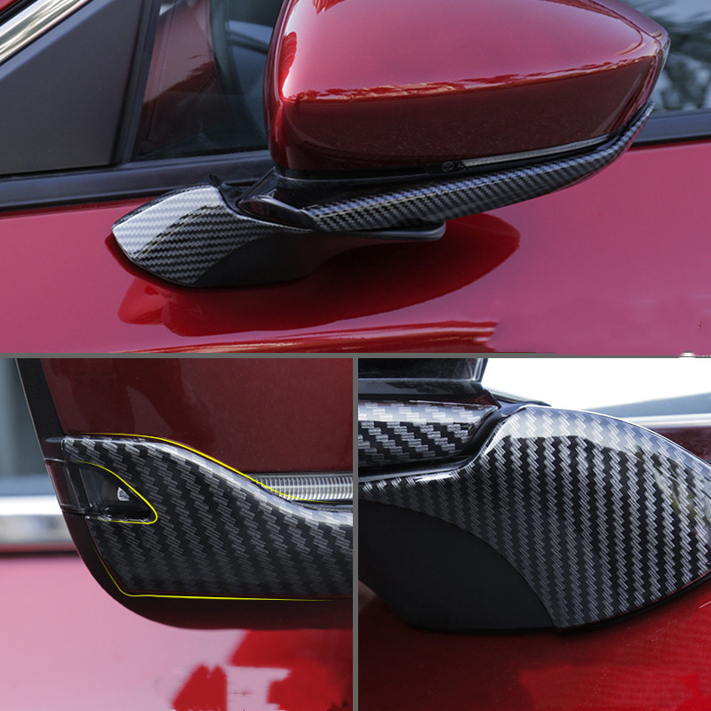 Mazda 3 Angkesila rearview mirror modified rear view mirror decorative bright strips - Image 4