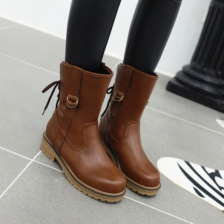 New Autumn winter British wind tube lady's boots