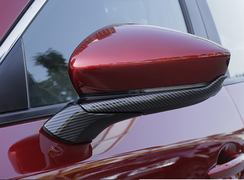 Mazda 3 Angkesila rearview mirror modified rear view mirror decorative bright strips - Image 3