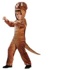 Tyrannosaure & Triceratops Costume pour fille et garçon cosplay enfants mignon Animal mascotte enfant dinosaure combinaison Costumes de fête de noë... - View 1