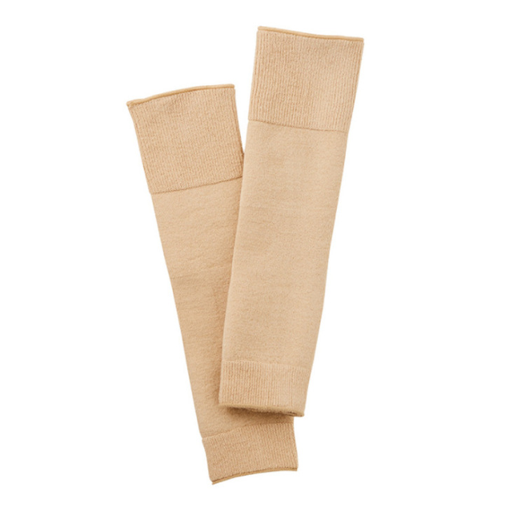 Fiber warm long knee pads