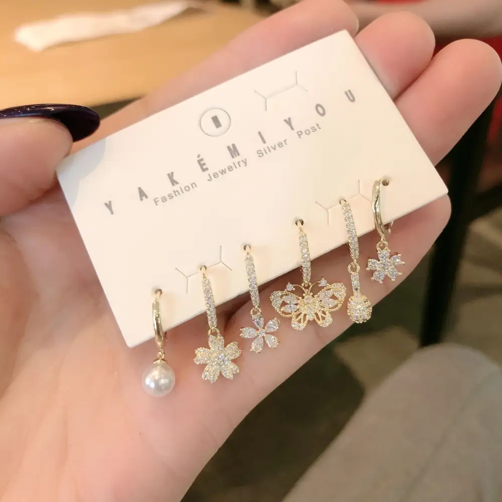 Butterfly Daisy Flower Earring Earrings Women