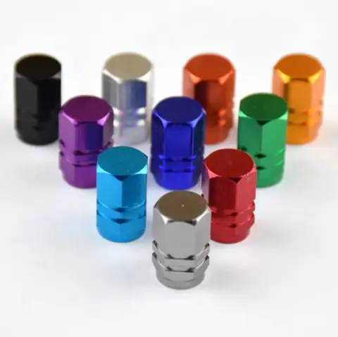 Tire Aluminum Alloy Hexagon Valve Cap