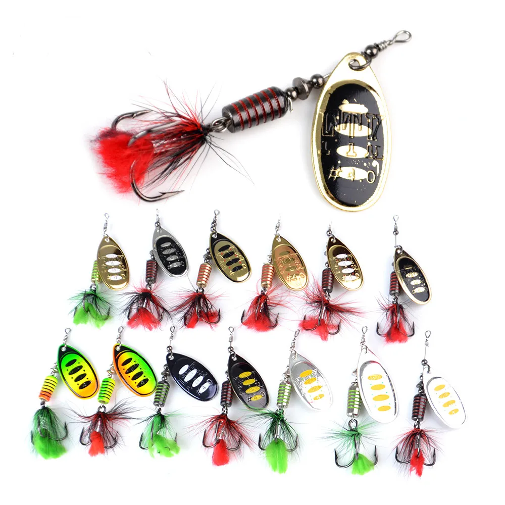 Special Bionic Bait Fishing Gear for Rotating Metal Sea