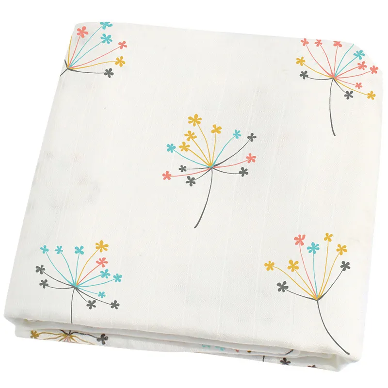 Organic cotton cloth baby swaddled baby blanket – image 6