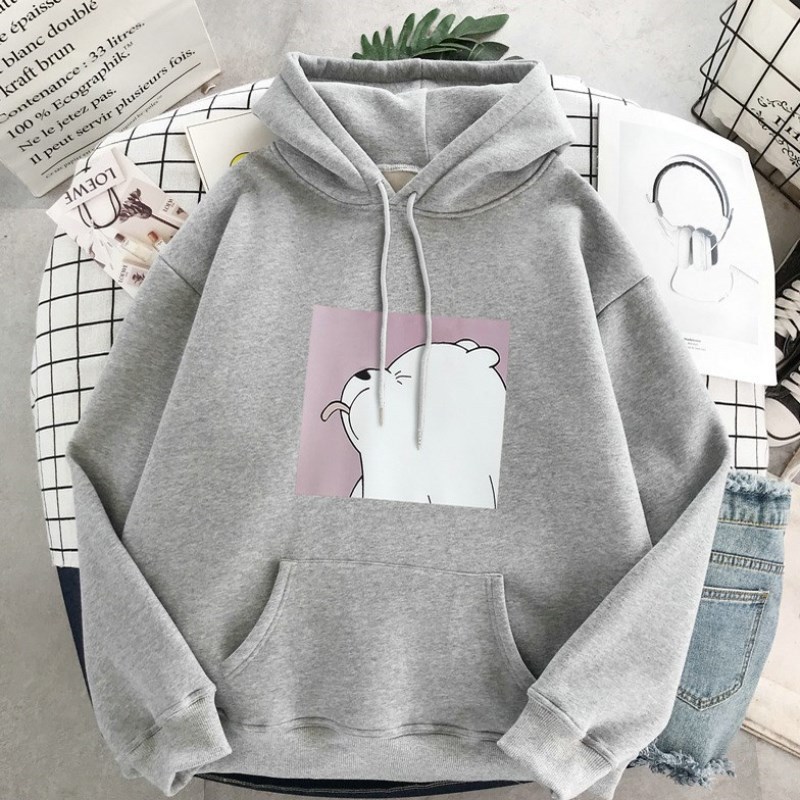 Title 6, New autumn and winter loose Korean style hooded...