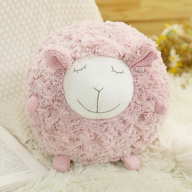 Pink round sheep