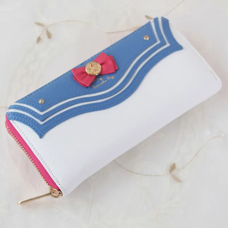 Beautiful girl warrior large capacity Long Wallet