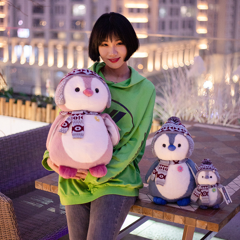 Plush simulation penguin doll ins