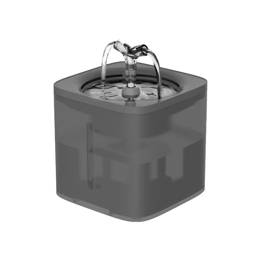 Automatic circulation of filter element of pet water dispenser