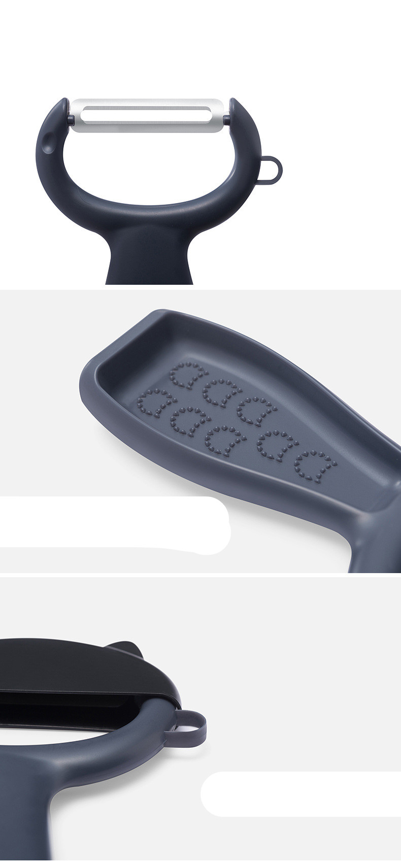 Multifunctional peeling and peeling knife melon