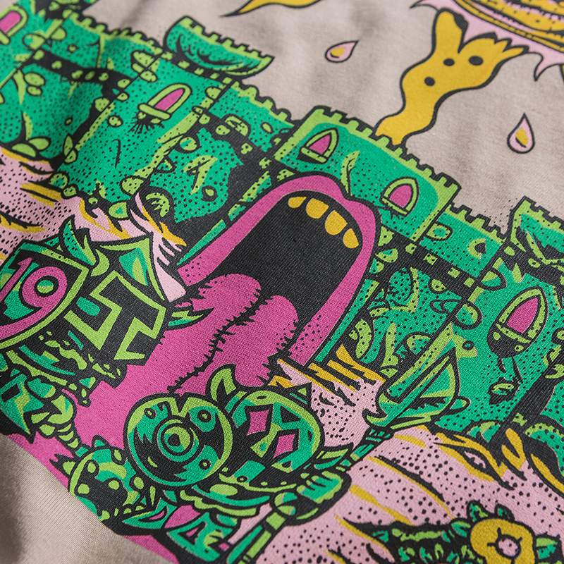 Personalized hip-hop printing loose tide brand