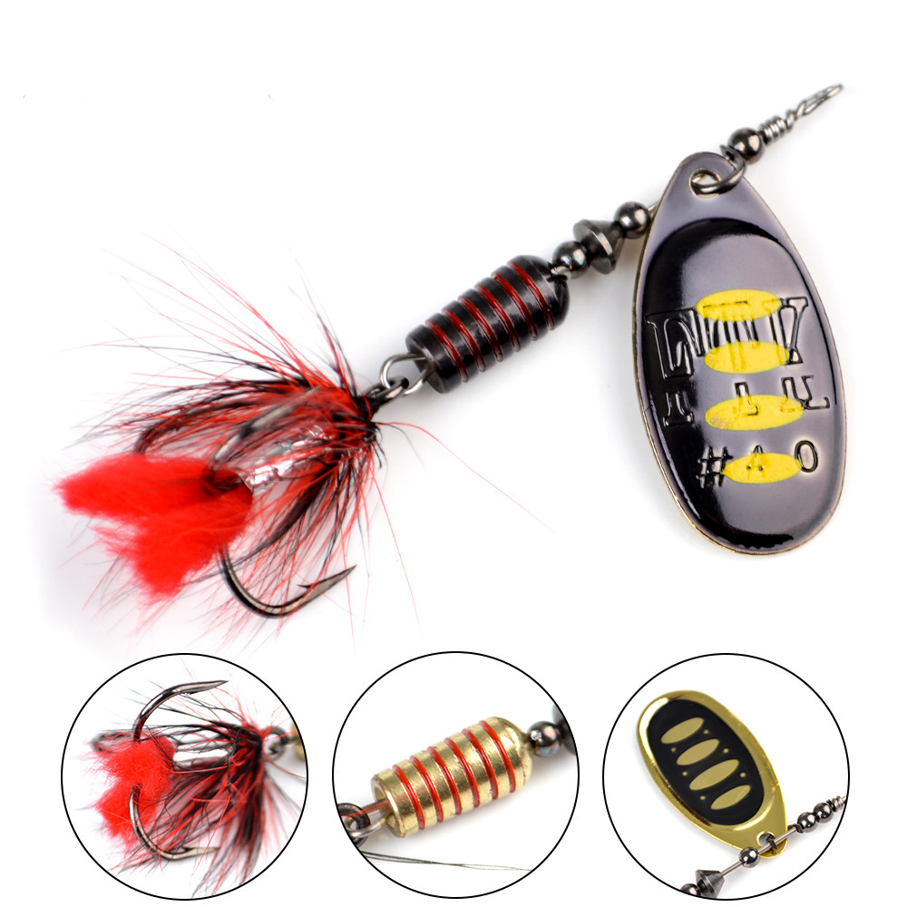 Special bionic bait fishing gear for rotating metal sea fishing — view 3