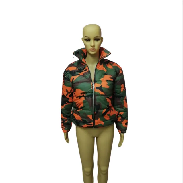 Fashion autumn and winter new style cotton jacket Camouflage - Shop at LoveMi