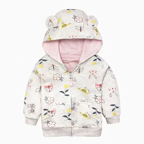 Cute Double Coat for Boys and Girls