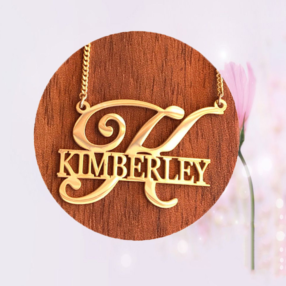 Stainless steel necklace women personalized custom fashion clavicle chain bracelet