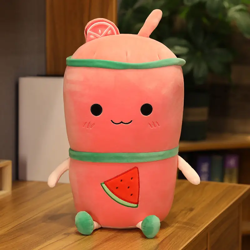 Juice cup pillow plush toy