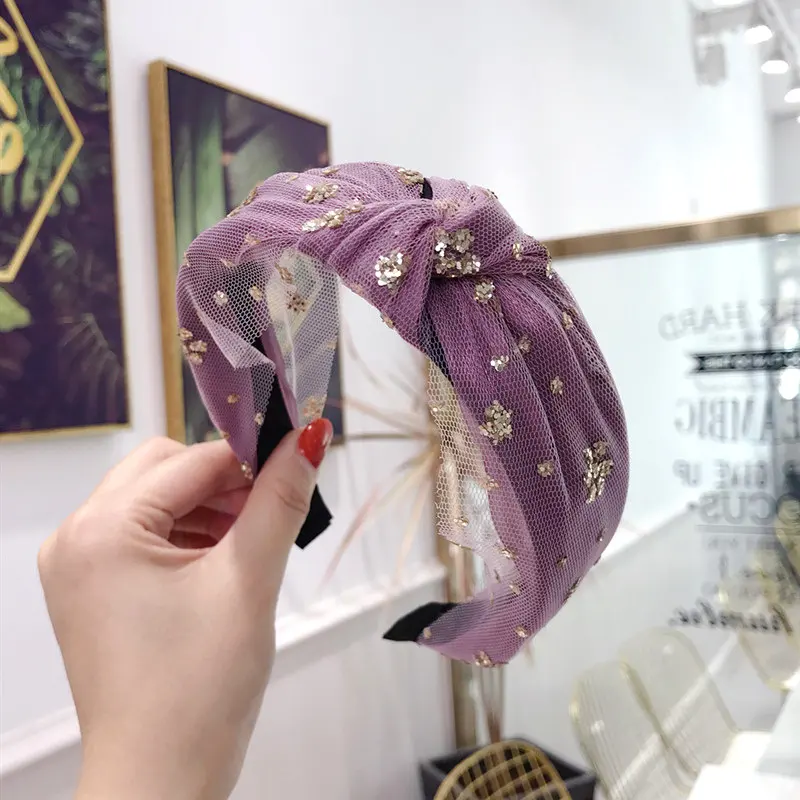 Korean Hair Accessories Fairy Mesh Headband