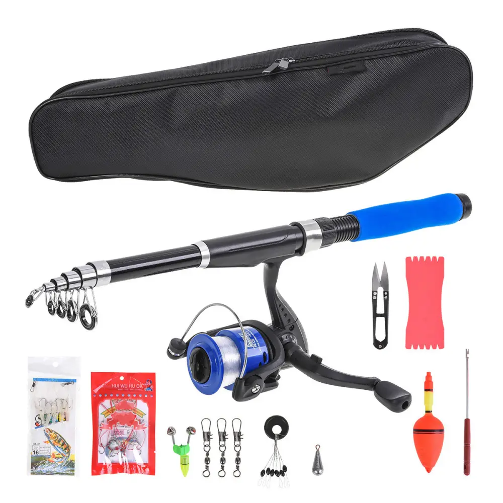 A Complete Set of Multi-functional Light Fishing Rod Imported