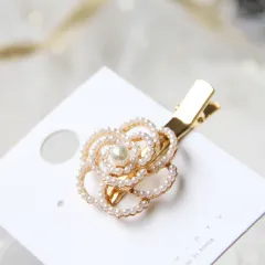 Adult hairpin Liu Haibin clip net red clip - Pearl - View 1