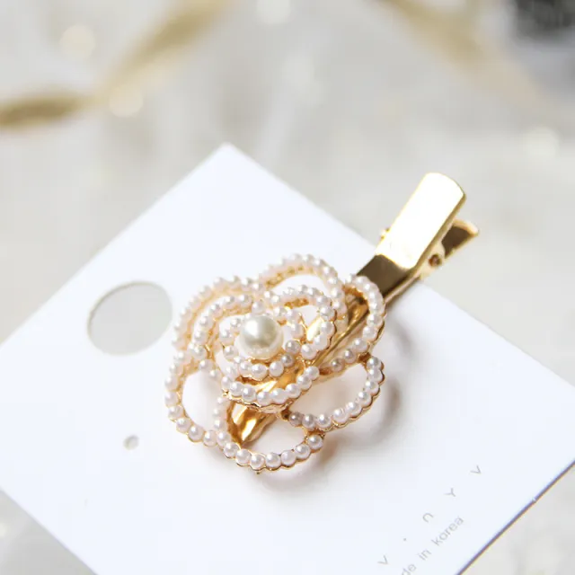 Adult hairpin Liu Haibin clip net red clip Pearl - Shop at LoveMi
