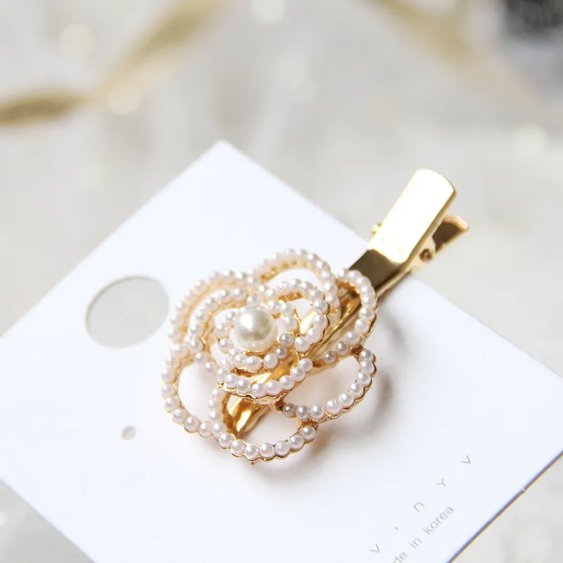 Adult hairpin Liu Haibin clip net red clip - Pearl