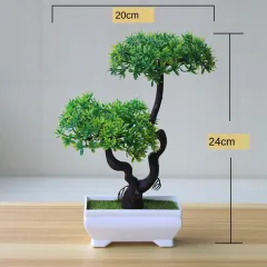 Simulation plant potted grass ball bonsai tree home decoration flower ornaments - 14Style - View 1