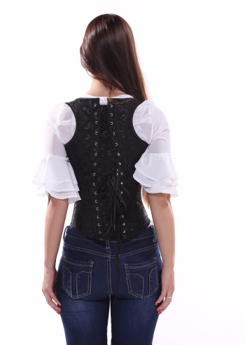 Title 3, Ladies back clip jacquard steel body shaper