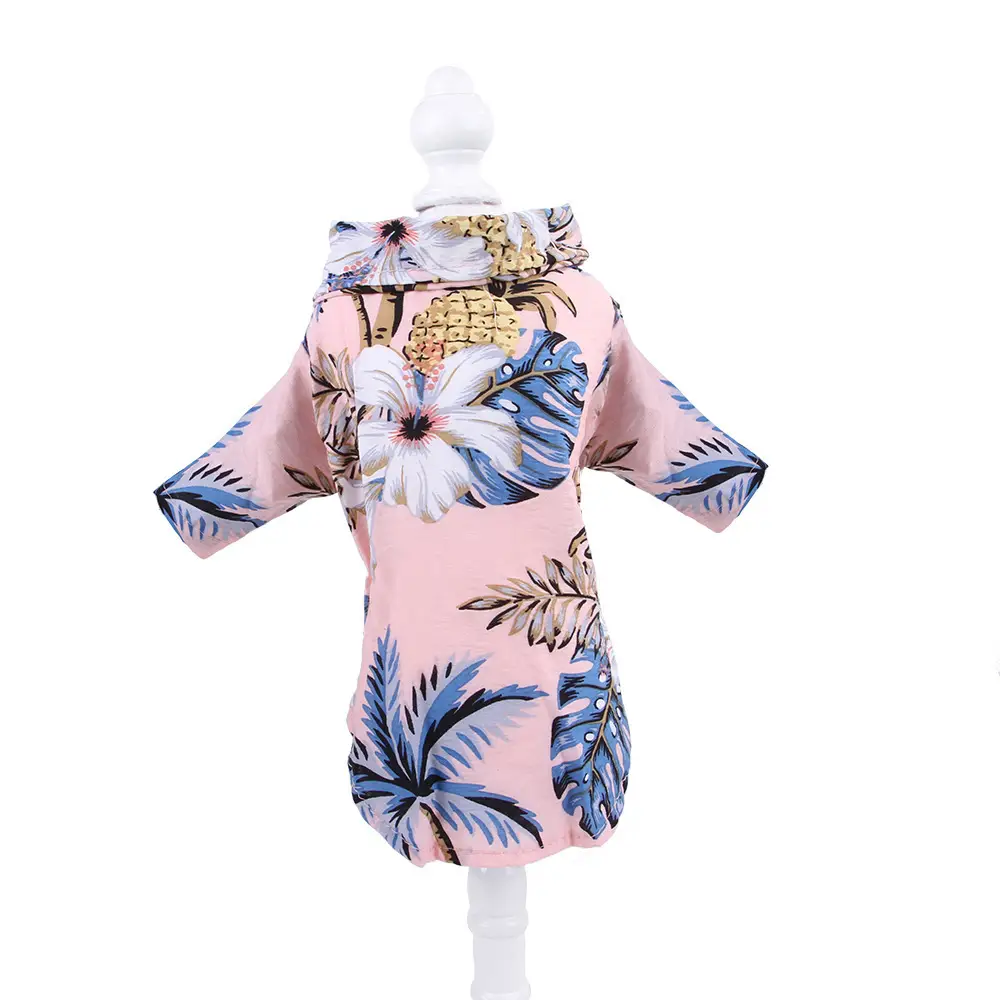 Hawaiian Printed Shirt Small and Medium Teddy Shiba Inu