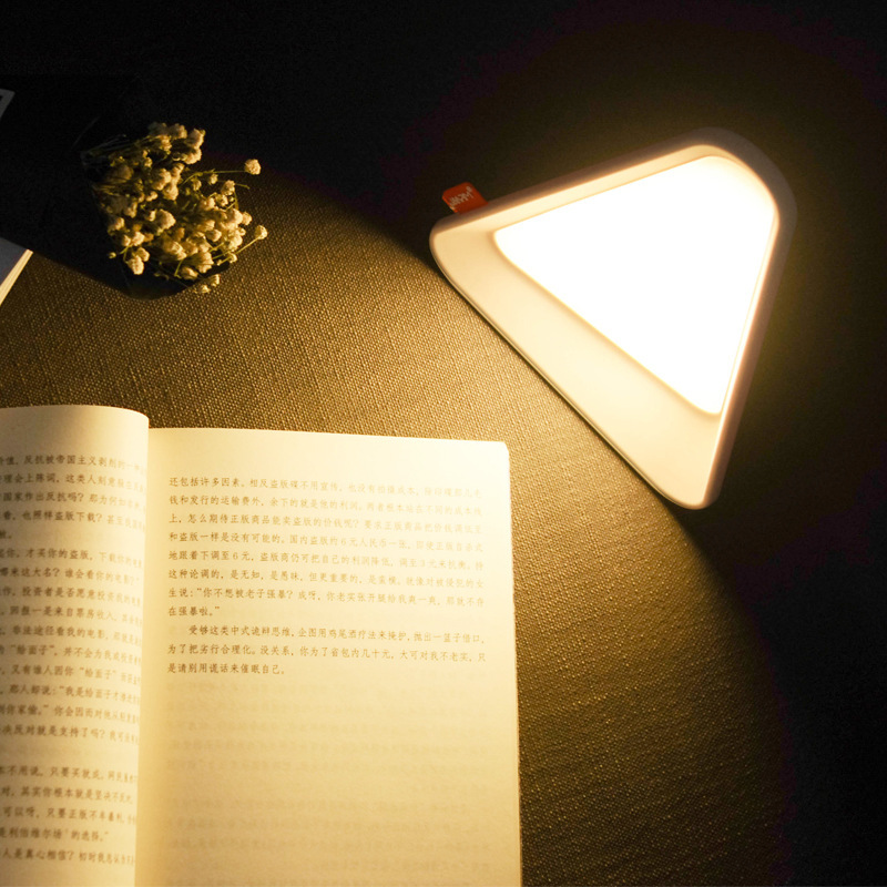 Creative Flip Led Night Light USB Chargeable Gravity Sensor Sleeping Lamp Adjustable Atmosphere Desk Lamp Bedroom Decoration — foto 5