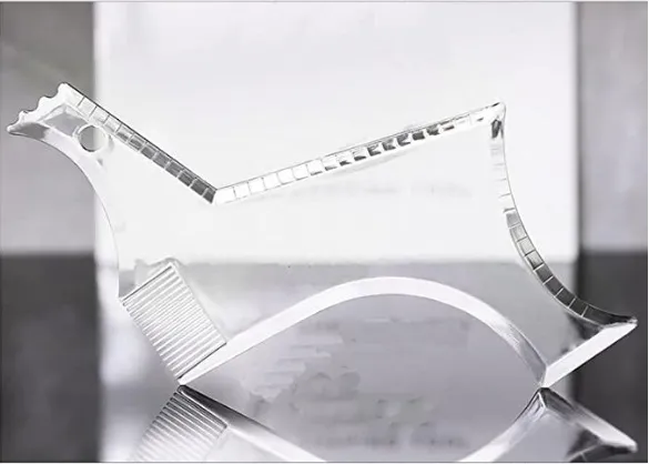Beard Styling Comb - Transparent