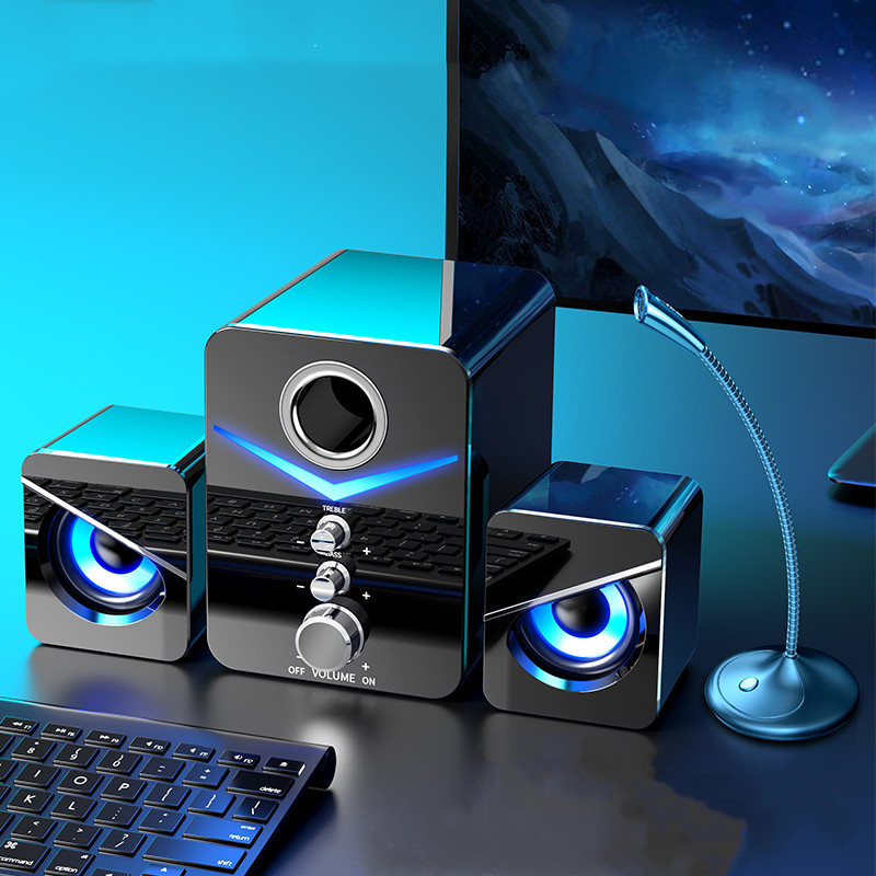 Compatible With , Computer Audio Home Desktop Notebook Universal Small Speaker - Image 2
