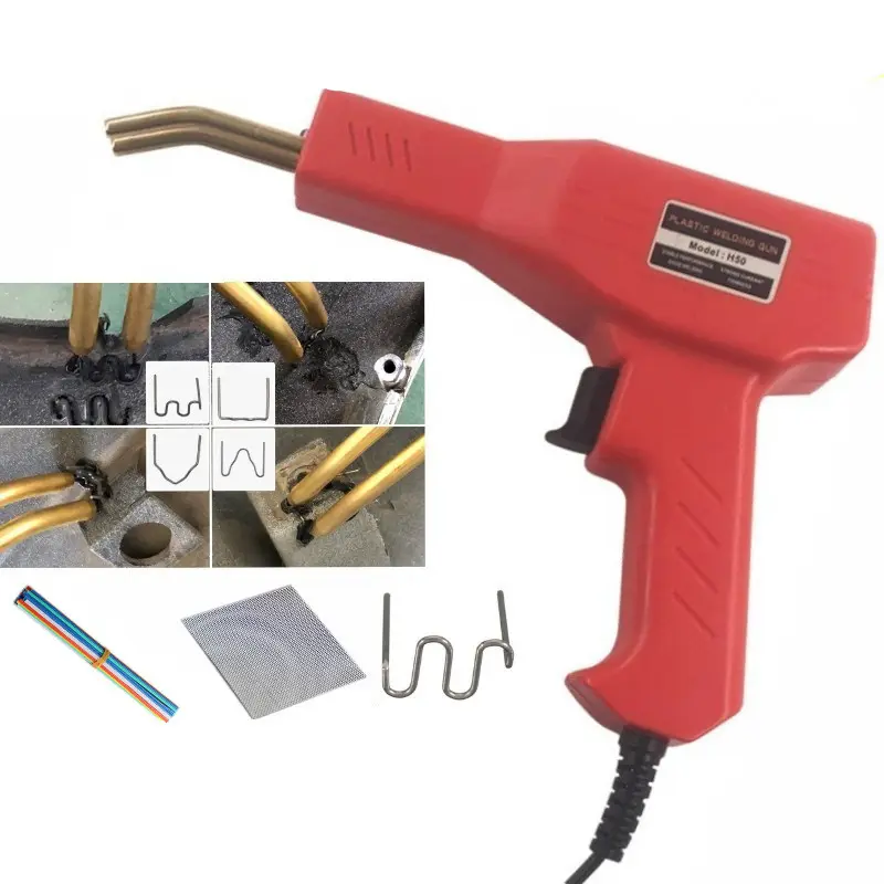 Automobile bumper repair machine
