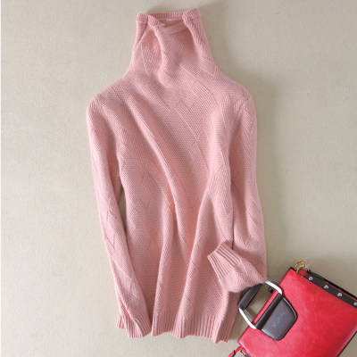 winter sweater women high collar cashmere sweater female thick sweater new twist pattern bottoming warm pullover