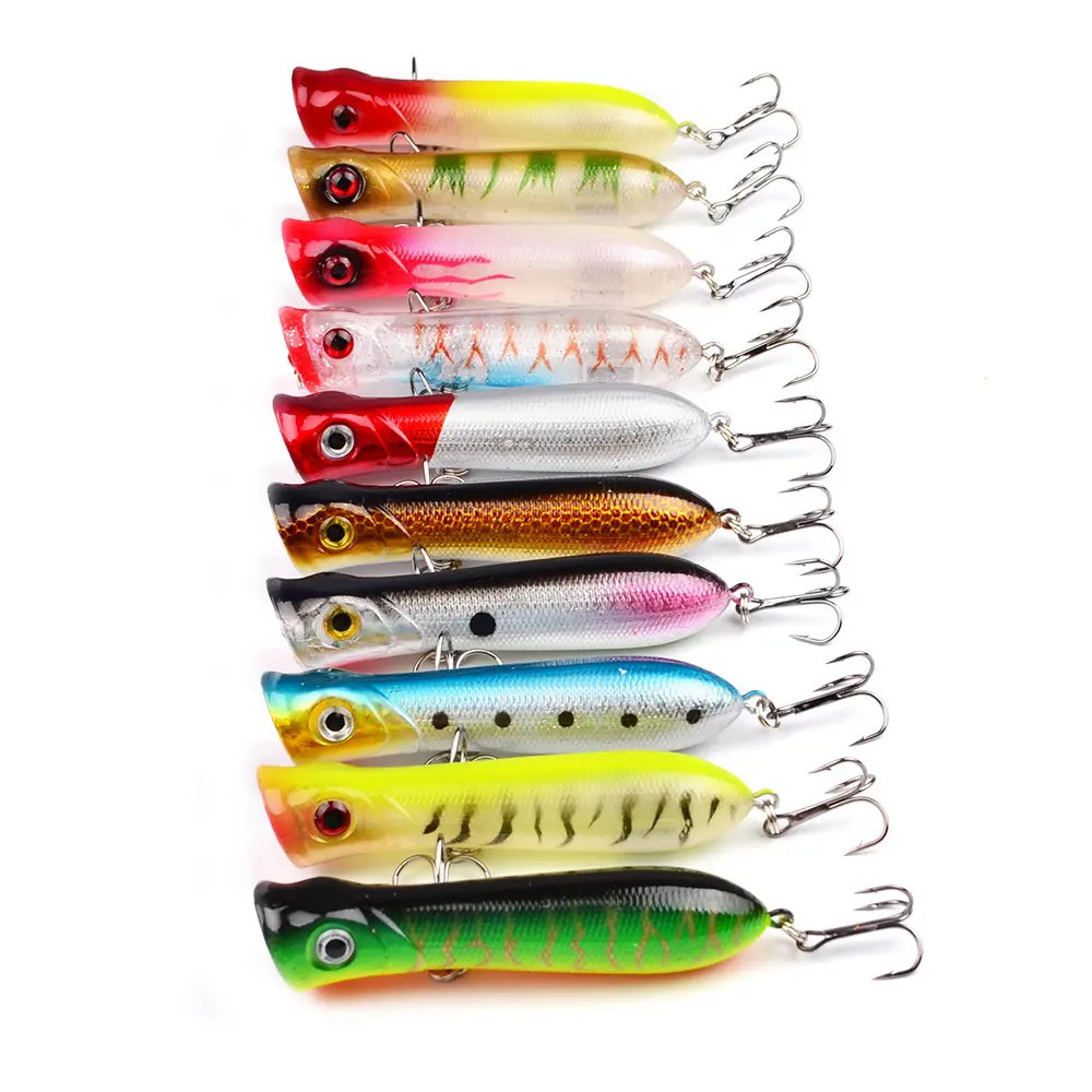 Popalua 8CM-12g Black Hook Plastic Fishing Lure