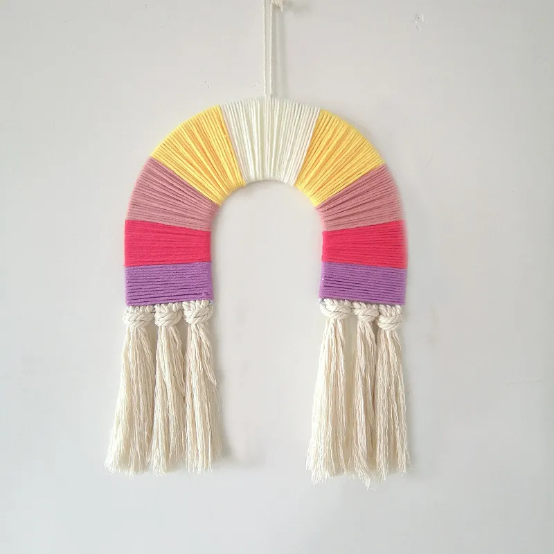 New rainbow children's room decoration wall hanging - 505 Style