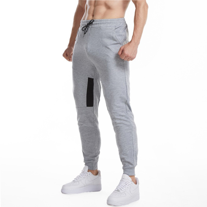 Two-pocket sports pants men's leggings fitness fashion casual pants