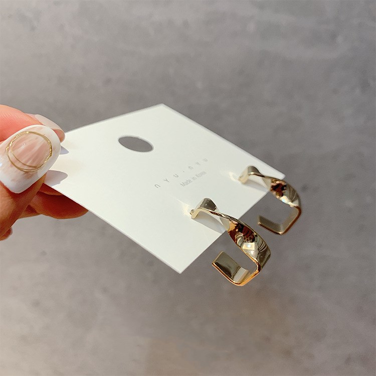 South Korea Dongdaemun Sterling Silver Earrings